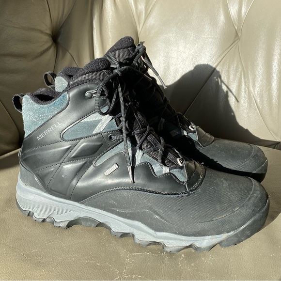 Merrell Thermo Advnt Ice+ WP Black Turbulence Vibram Boots J599553 Men’s 11 main image 8